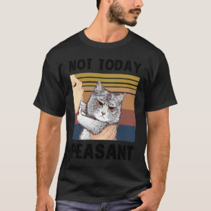 T-shirt Pas aujourd'hui paysan Chat Bengal Unique