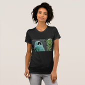 T-shirt Pas aujourd'hui Satan (Devant entier)