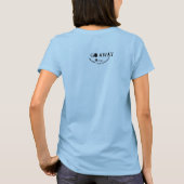 T-shirt PAS AUJOURD'HUI Slogan Statement Sweater (Dos)