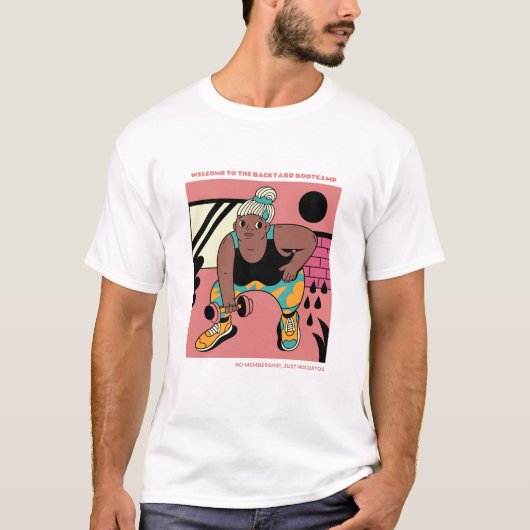 T-shirt Pas d'adhésion, juste des moustiques (Devant)