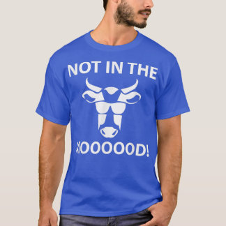 T-shirt Pas Dans Le Moooood Funny Cow Farmer