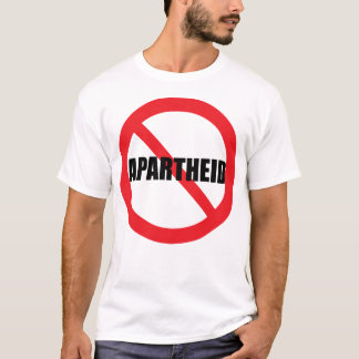 T-SHIRT "PAS D'APARTHEID"