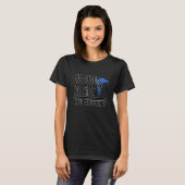 T-shirt Pas d'argent Pas d'argent Étudiants de Life Med Do (Devant entier)
