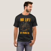 T-shirt Pas d'ascenseur Pas de problème Electric Mountainb (Devant entier)