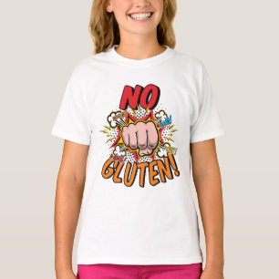 T-shirt Pas de bande dessinée gluten