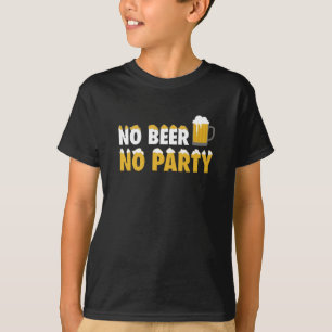 T-shirt Pas de bière Pas de fête