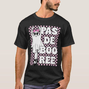 T-shirt Pas De Boo-ree Funny Retro Ballet Ghosts Halloween