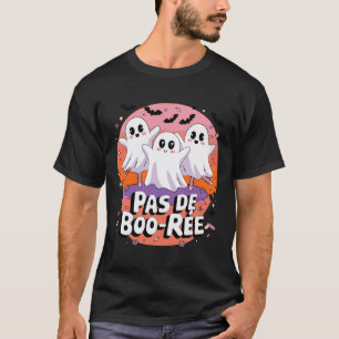 T-shirt Pas De Boo-rée Ghost Ballet Danse Professeur Funny