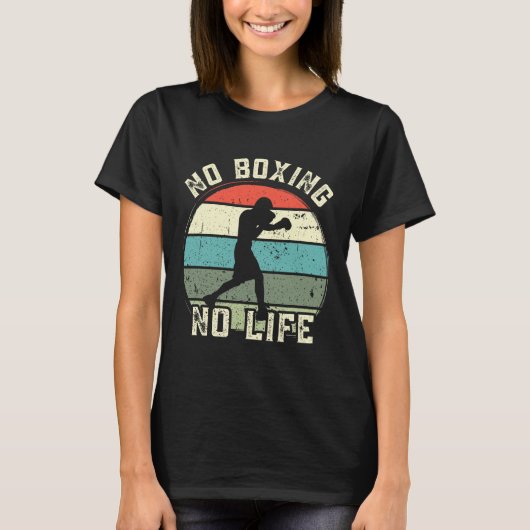T-shirt Pas de boxe Pas de vie 3 (Devant)