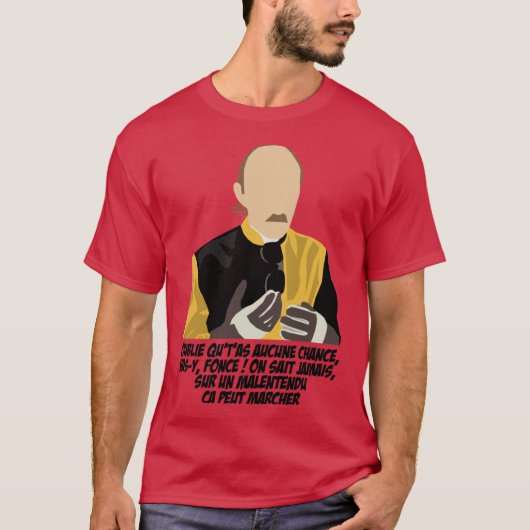 T-shirt Pas de CADEAU amis chance (Devant)