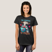 T-shirt Pas de café, pas de travail (Devant entier)
