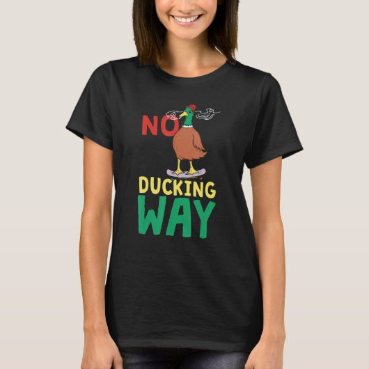 T-shirt Pas de canardage façon Canard (Devant)