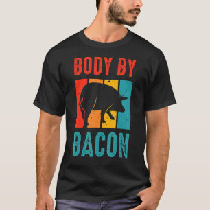 T-shirt Pas De Carbe Corps Par Bacon Ketogénique Diet