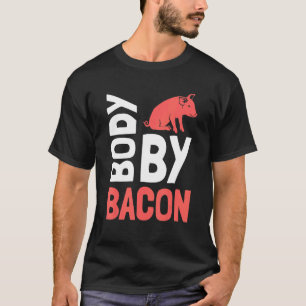 T-shirt Pas De Carbe Corps Par Bacon Ketogénique Diet 7