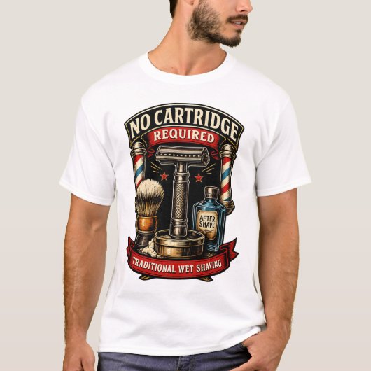 T-shirt Pas de cartouche requise (Devant)