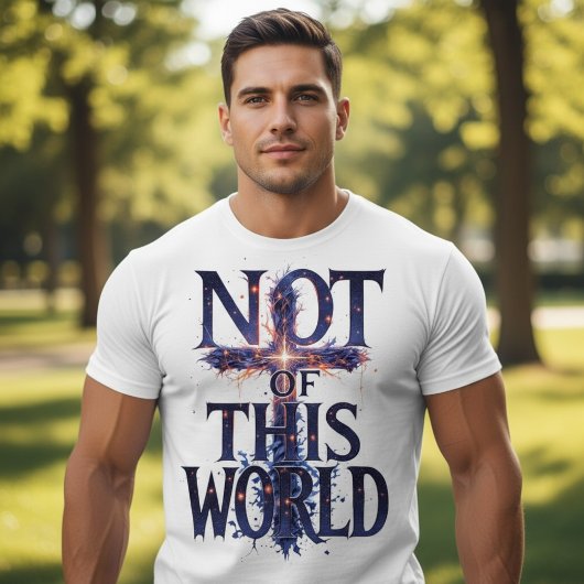 T-shirt Pas de ce monde
