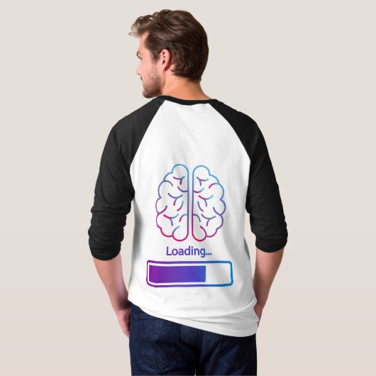 T-shirt pas de cerveau, pas de douleur (Dos entier)