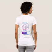 T-shirt pas de cerveau, pas de douleur (Dos entier)