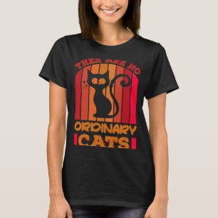 T-shirt Pas de chats ordinaires Chat Kitten vêtements femm