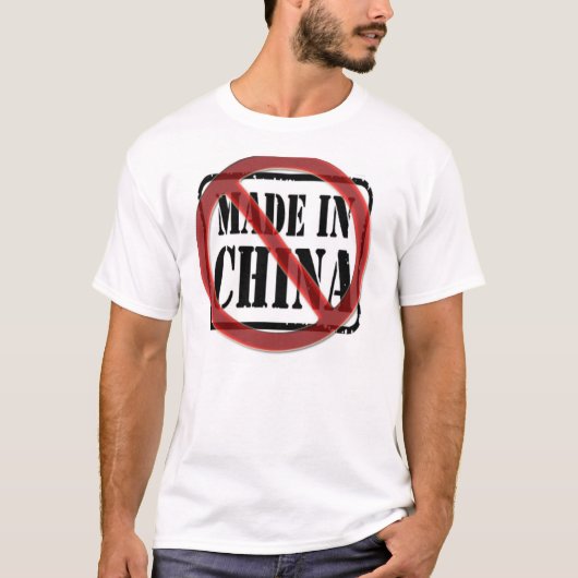 T-shirt Pas de Chine (Devant)