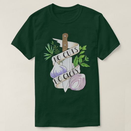 T-shirt Pas de coupures pas de gloire (Design devant)