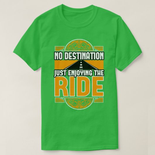 T-shirt Pas De Destination Qui Se Contente De Faire Le Tou (Design devant)