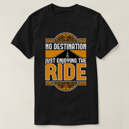 T-shirt Pas De Destination Qui Se Contente De Faire Le Tou (Design devant)