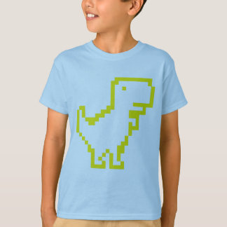 T-shirt Pas de Dinosaure Internet