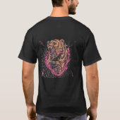 T-shirt Pas de douleur, pas de gain – Motivation hardcore (Dos)