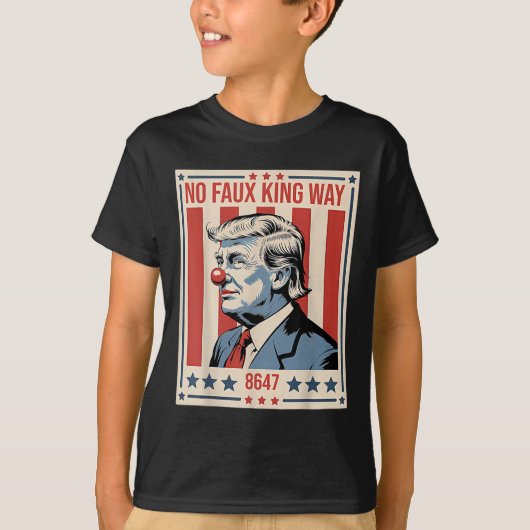 T-shirt Pas de faux roi Way 86 47 (Devant)