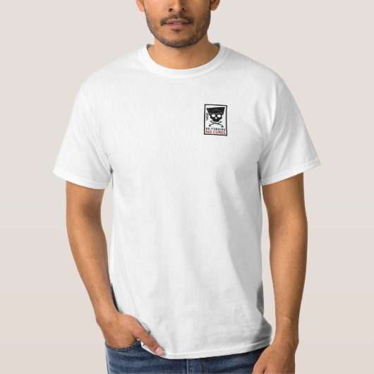 T-shirt Pas de financement, pas de remèdes (Devant)