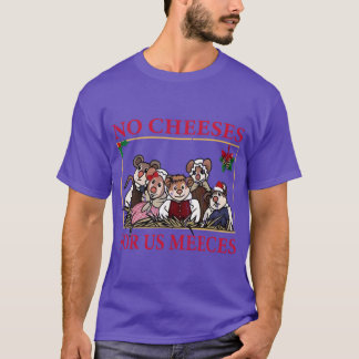 T-shirt Pas de fromages pour nous Meeces drôle garçon vint