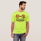 T-SHIRT PAS DE FUSIL, PAS DE SINGE (Devant entier)
