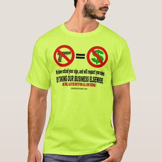 T-SHIRT PAS DE FUSIL, PAS DE SINGE (Devant)