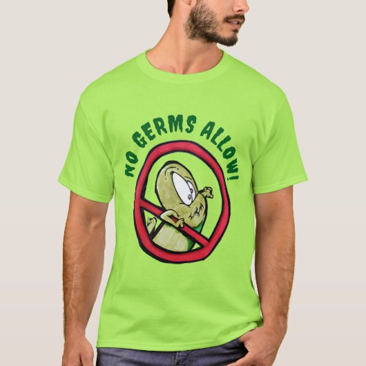 T-shirt Pas de germes (Devant)