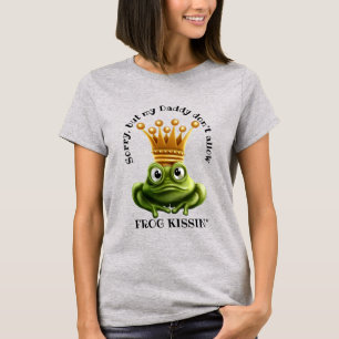 T-shirt Pas de grenouilles ici