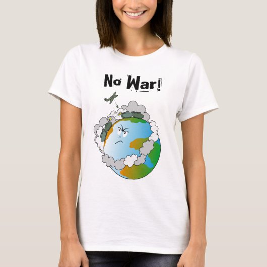 T-shirt Pas de guerre ! (Devant)