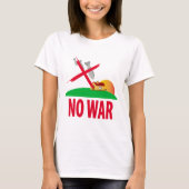 T-shirt Pas de guerre (Devant)