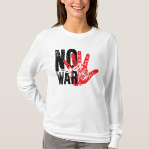 T-shirt PAS DE GUERRE ! design radical pour des temps radi