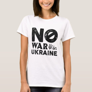 T-shirt Pas de guerre en Ukraine