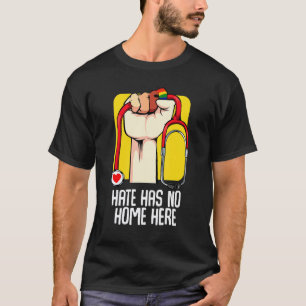 T-shirt Pas de haine gay lesbienne bi homosexuel infirmièr