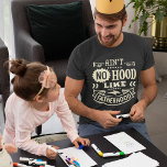 T-shirt Pas de hotte comme la paternité 2<br><div class="desc">Ce n'est pas une captivité comme la paternité. Design de typographie vintage beige clair. Fête des pères idée cadeau.</div>