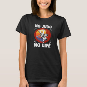 T-shirt Pas de Judo Pas d'instructeur de vie Judo
