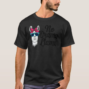 T-shirt Pas de lama drame Femme Lama Amour animal