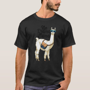 T-shirt Pas de lama drame Femmes Lama Amour animal 8