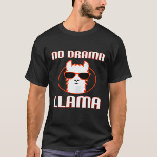 T-shirt Pas de lama drame un jeu de mots pour les amoureux