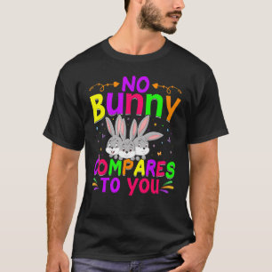 T-shirt Pas De Lapin Comparé À Vous Joyeux Jour De Pâques