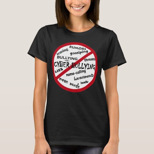 T-shirt Pas De Message D'Intimidation Plutôt Que De Choisi (Devant)