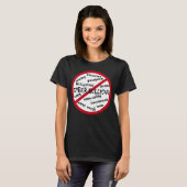 T-shirt Pas De Message D'Intimidation Plutôt Que De Choisi (Devant entier)