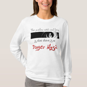 T-shirt Pas de musique dangereuse ?